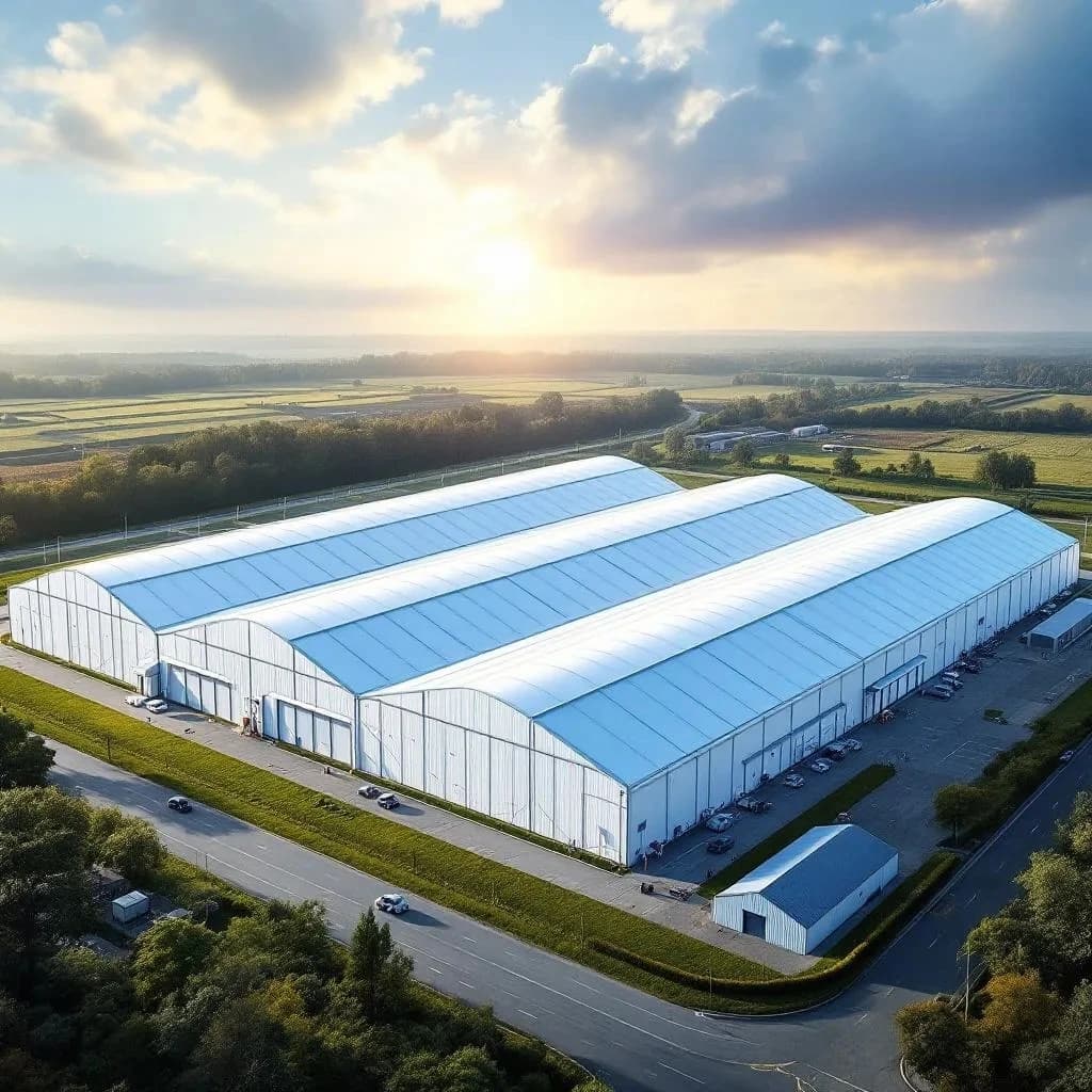 Tents by Dhilal Al Qamar — manufactured in Sharjah, installed across UAE