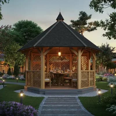 Wooden Gazebo