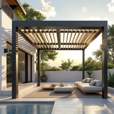 Louvers Pergola