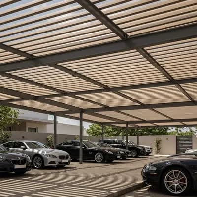 Pergolas Car Parks